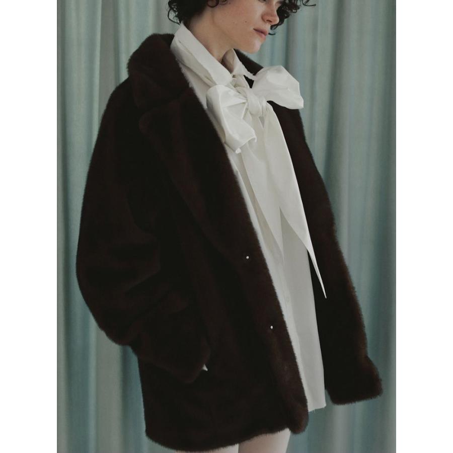 anuke（アンヌーク） 即日発送 Eco Minkfur Jacket 62520101 エコ