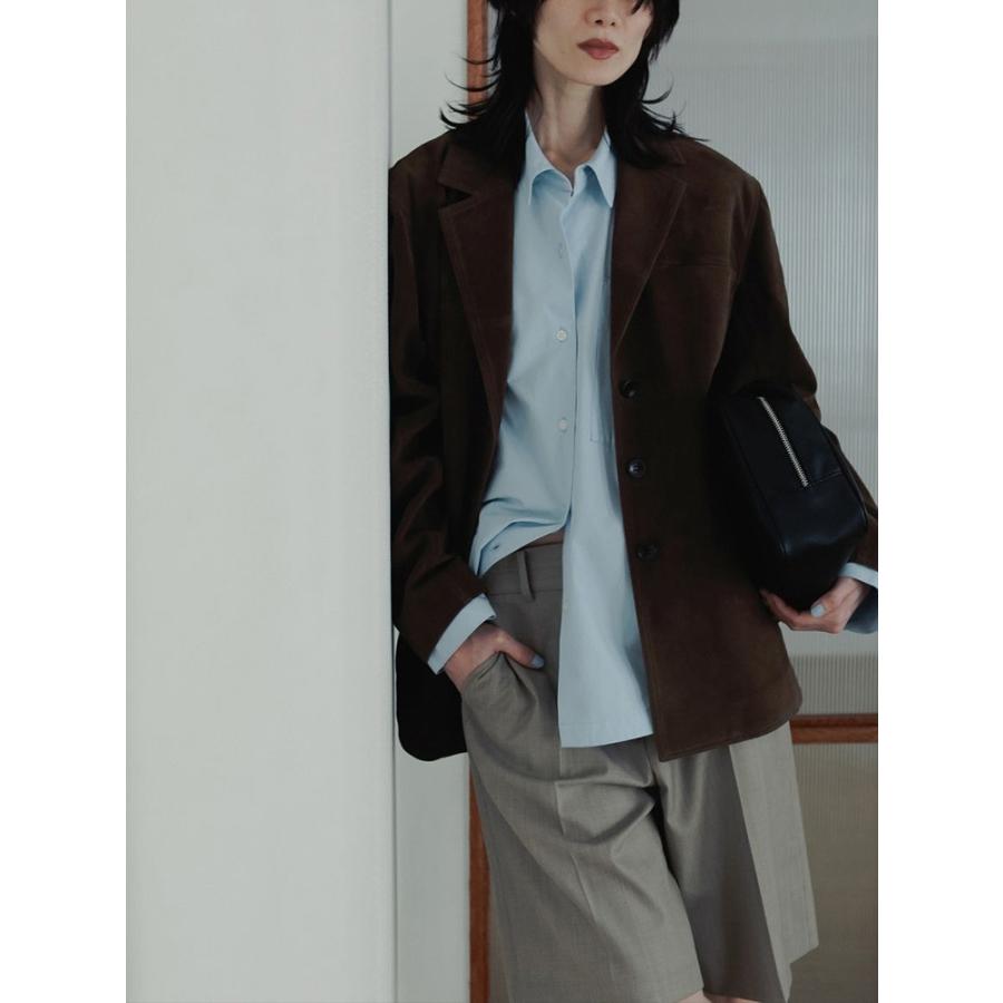 anuke アンヌーク 即日発送 Eco Suede Jacket 62520102 エコスエード