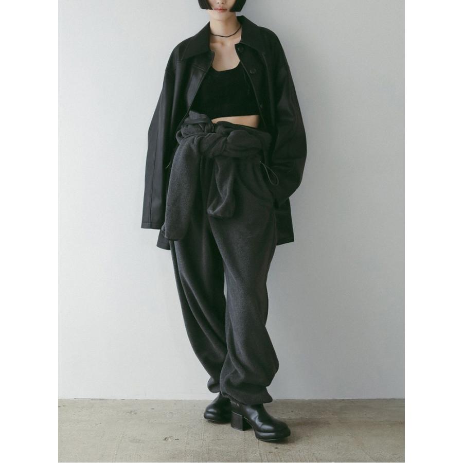 anuke アンヌーク 即日発送 Ecoleather Over Jacket 62520105