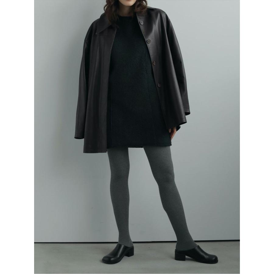 anuke アンヌーク 即日発送 Ecoleather Over Jacket 62520105