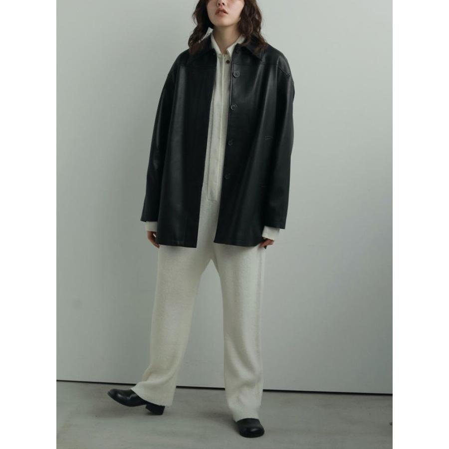 anuke アンヌーク 即日発送 Ecoleather Over Jacket 62520105