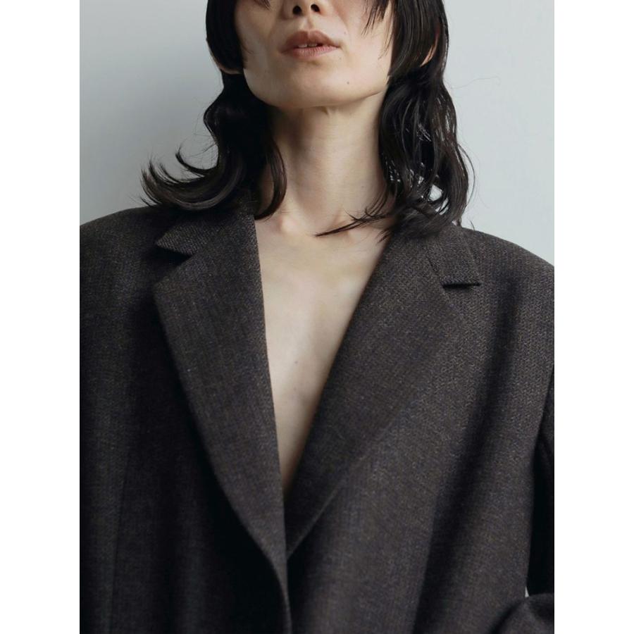 anuke（アンヌーク） 即日発送 Herringbone Wool Jacket 62520107