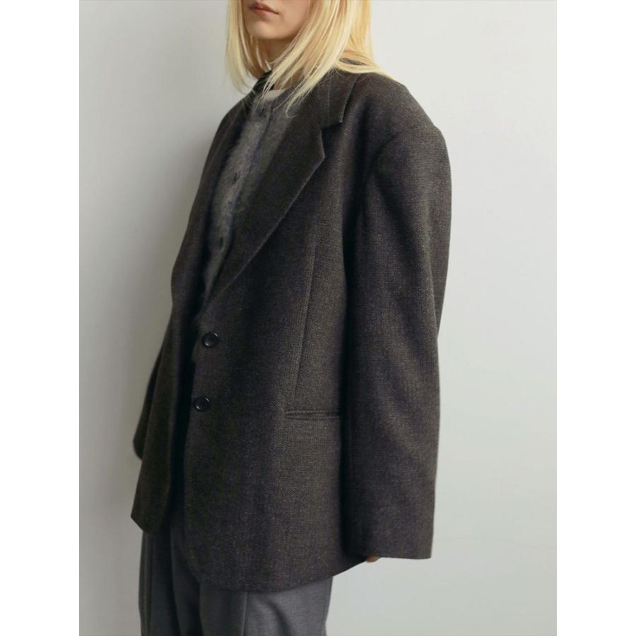 anuke（アンヌーク） 即日発送 Herringbone Wool Jacket 62520107