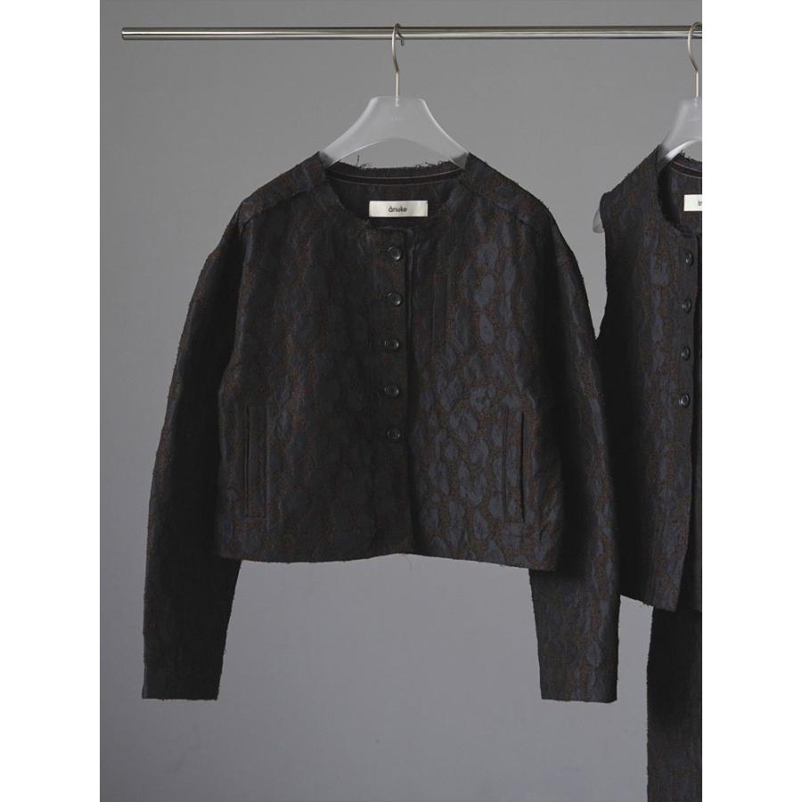 anuke（アンヌーク） 【SALE】アンヌーク 即日発送 Leopard Jacquard