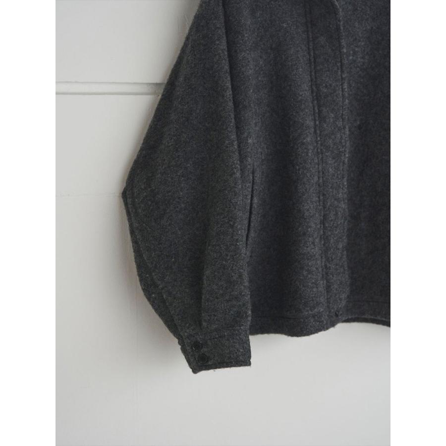 【新品】anuke Sliver Zip Blouzon anuke（アンヌーク） 即日発送 Sliver Zip Blouzon 62520201 シルバー