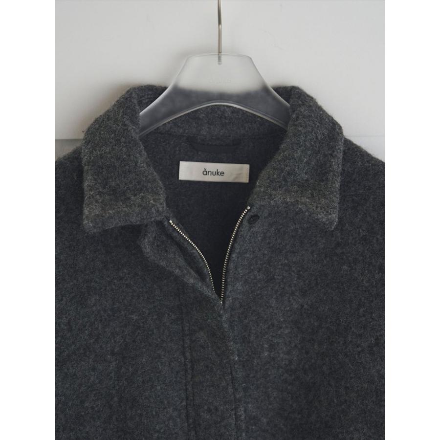 anuke（アンヌーク） 即日発送 Sliver Zip Blouzon 62520201 シルバー