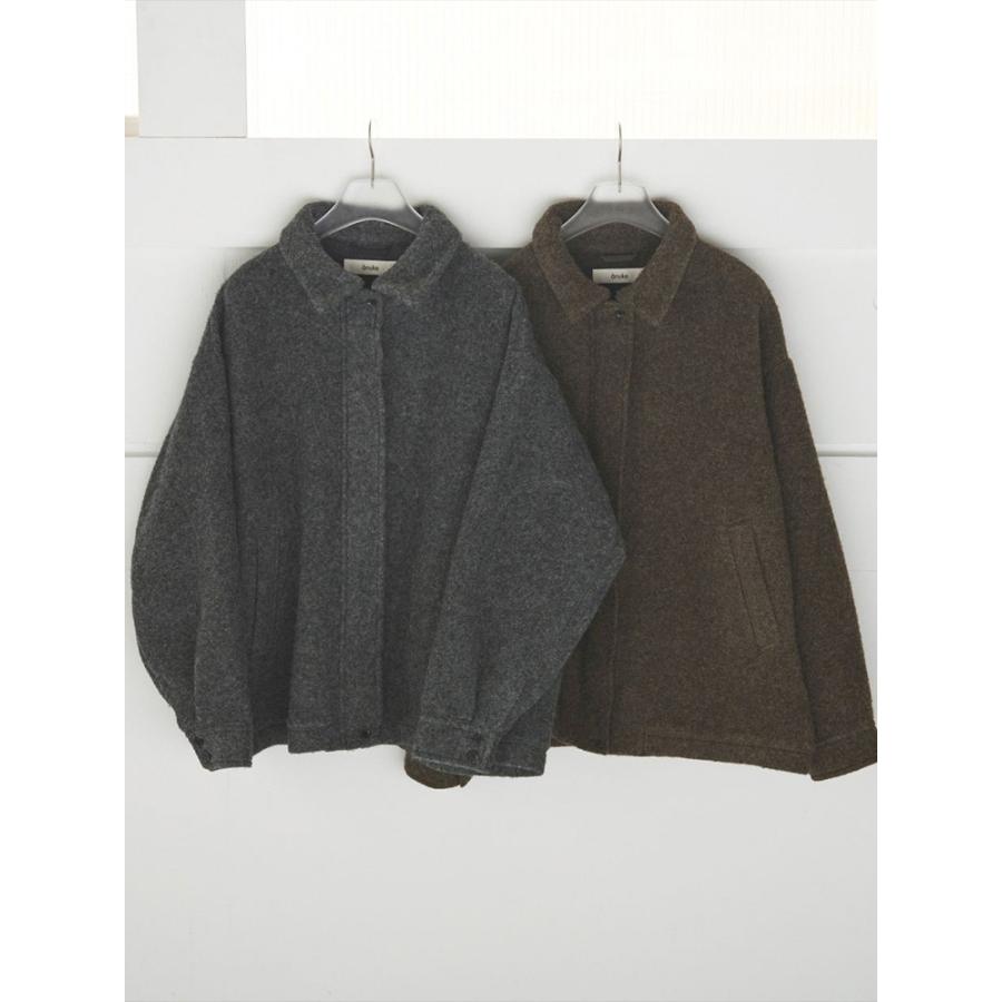 anuke（アンヌーク） 即日発送 Sliver Zip Blouzon 62520201 シルバー