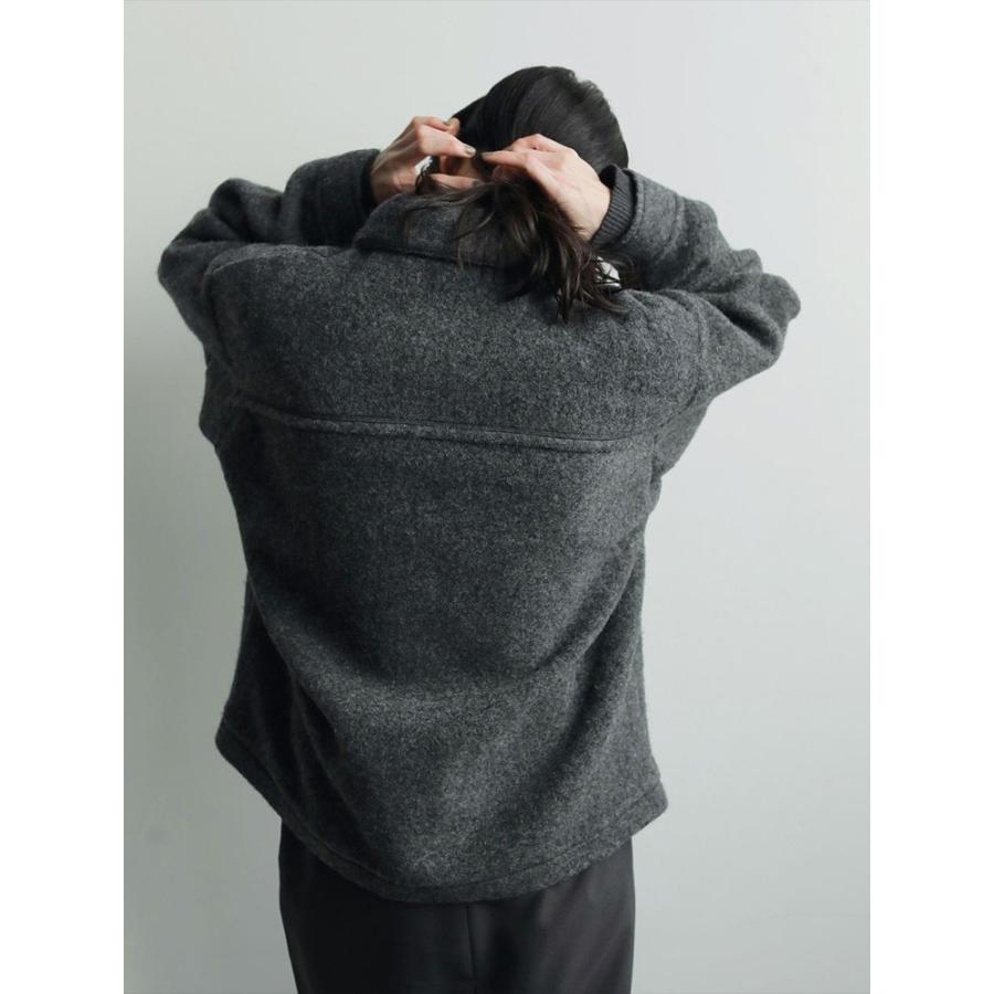 anuke（アンヌーク） 即日発送 Sliver Zip Blouzon 62520201 シルバー