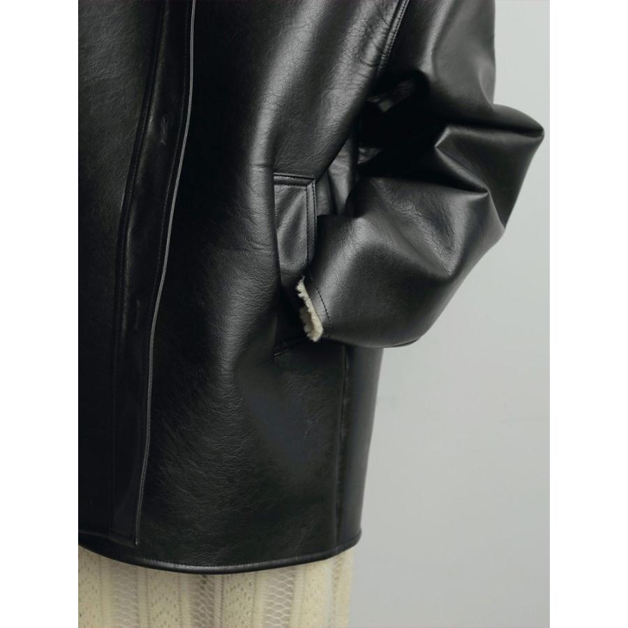 anuke（アンヌーク） 【SALE】アンヌーク 即日発送 Boa Flight Jacket