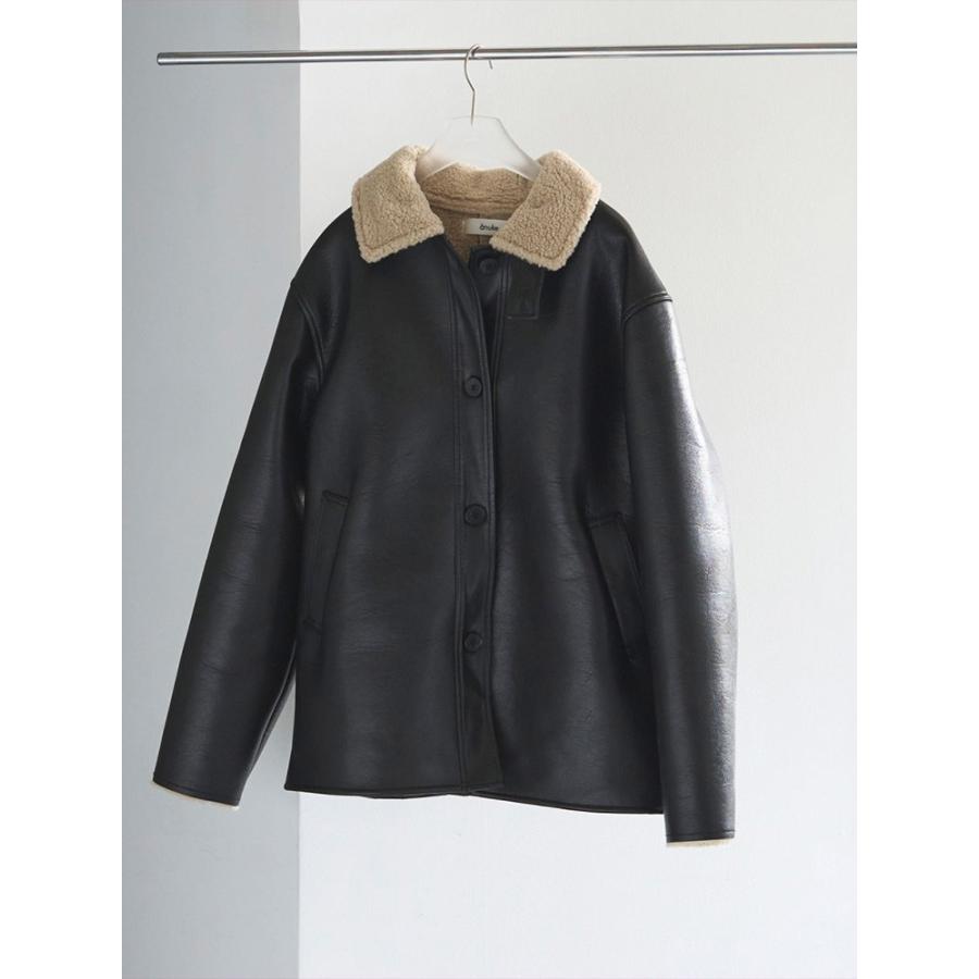 anuke（アンヌーク） 【SALE】アンヌーク 即日発送 Boa Flight Jacket