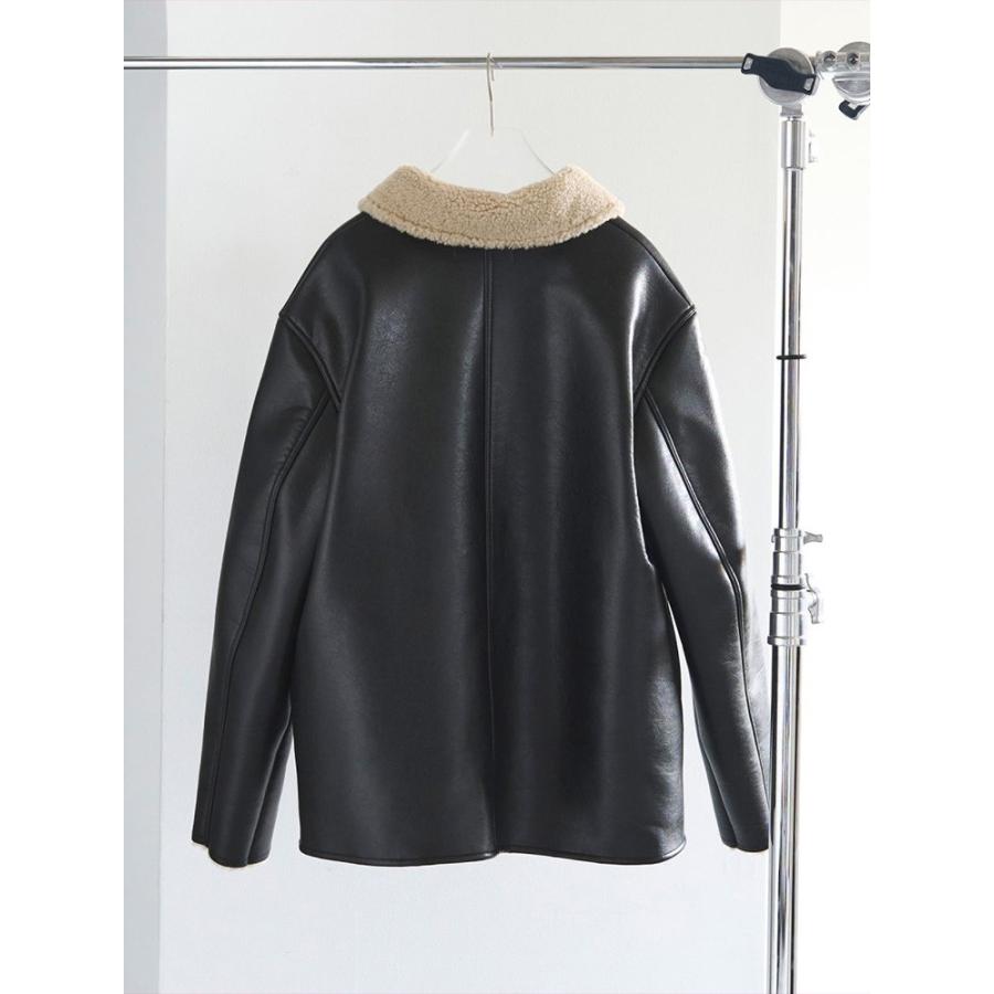 anuke（アンヌーク） 【SALE】アンヌーク 即日発送 Boa Flight Jacket