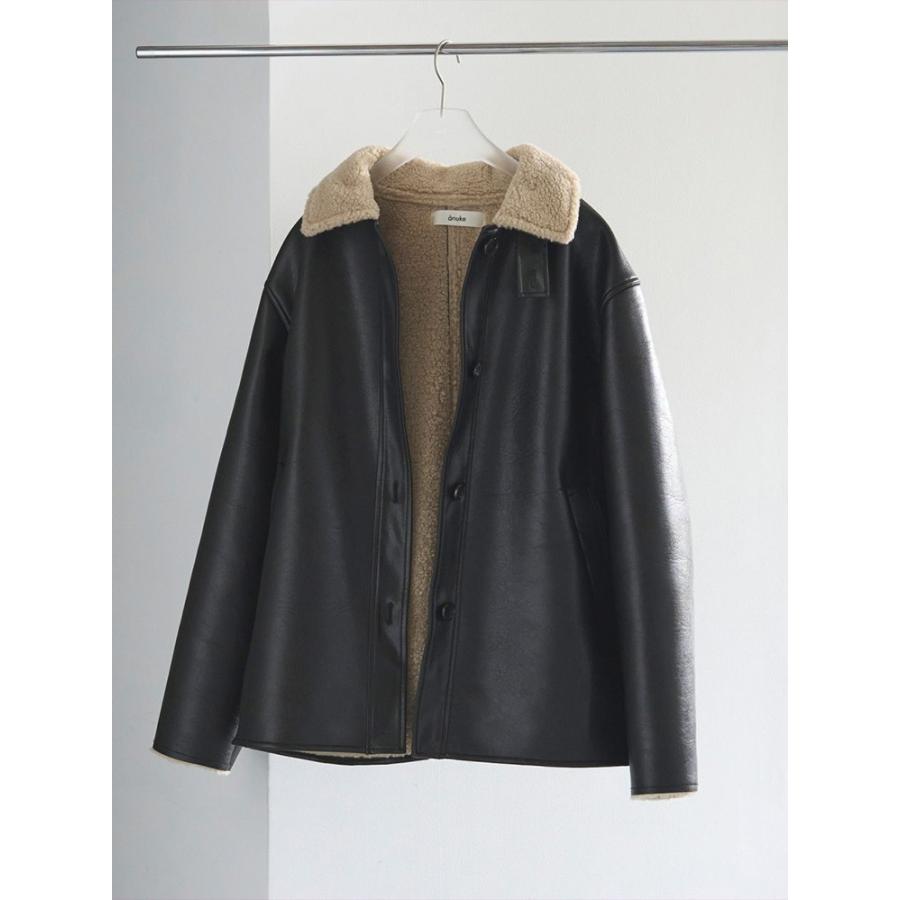 anuke（アンヌーク） 【SALE】アンヌーク 即日発送 Boa Flight Jacket