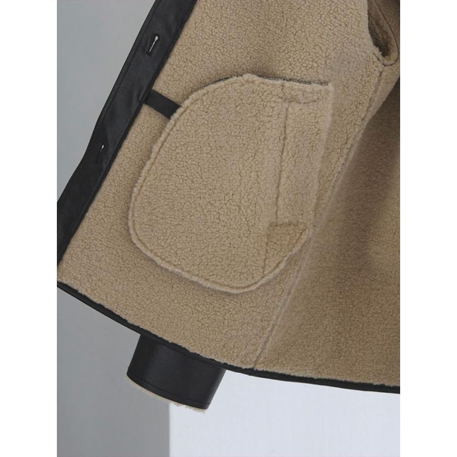 anuke（アンヌーク） 【SALE】アンヌーク 即日発送 Boa Flight Jacket