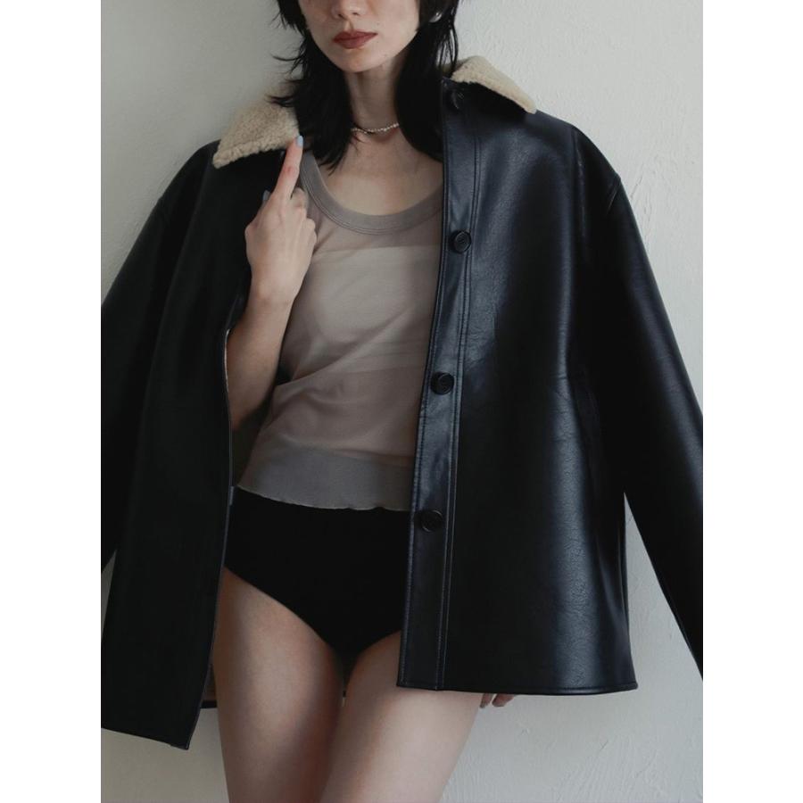 anuke（アンヌーク） 【SALE】アンヌーク 即日発送 Boa Flight Jacket