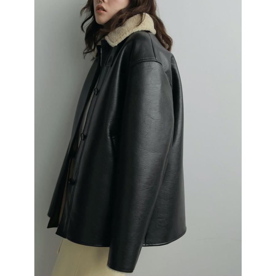 anuke（アンヌーク） 【SALE】アンヌーク 即日発送 Boa Flight Jacket