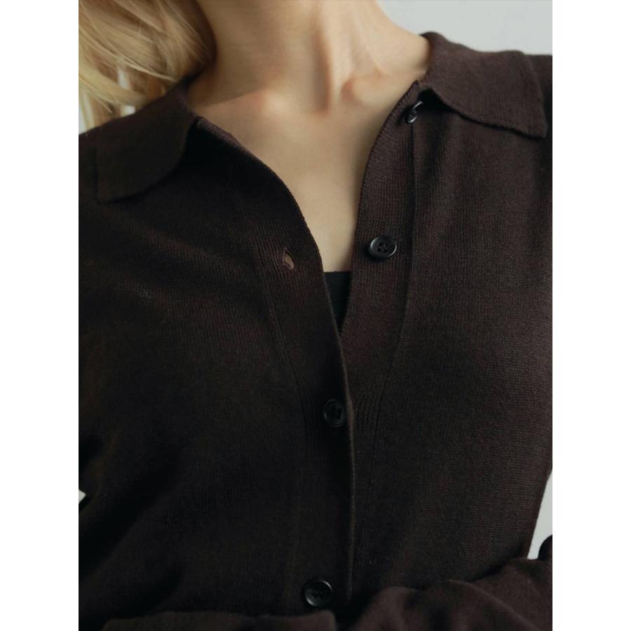 anuke（アンヌーク） 【SALE】アンヌーク 即日発送 Basic Knit Shirts