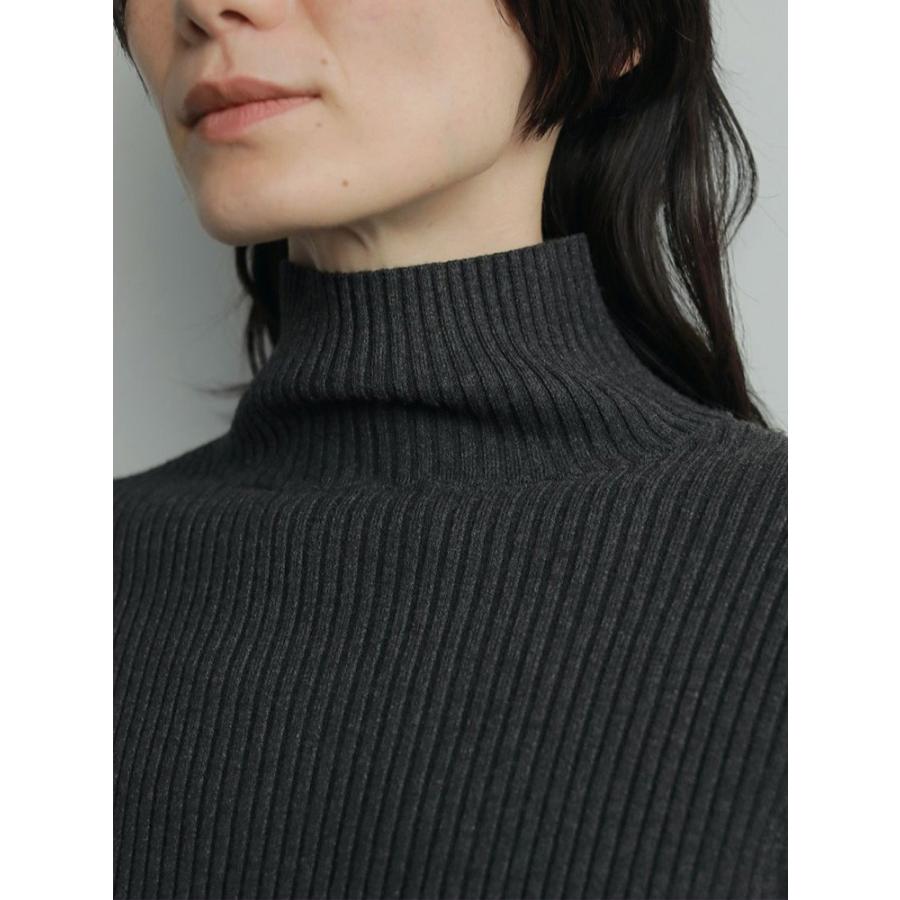 anuke（アンヌーク） 即日発送 Slit Turtle Knit 62520530 スリット