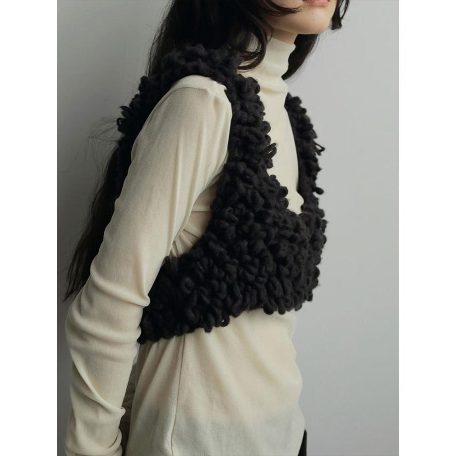 anuke（アンヌーク） 【SALE】アンヌーク 即日発送 Velour Tie Tops