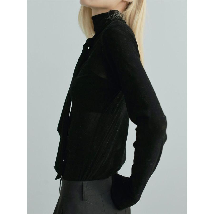 anuke（アンヌーク） 【SALE】アンヌーク 即日発送 Velour Tie Tops