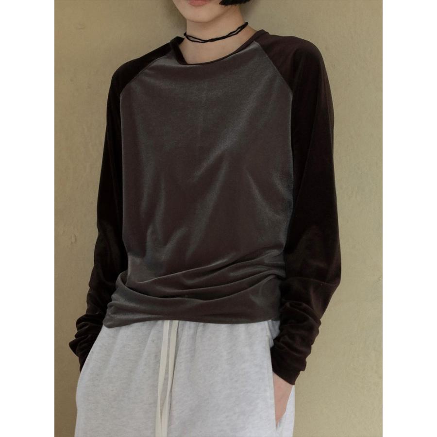 anuke（アンヌーク） 即日発送 Sheervelour Baseball T-shirts