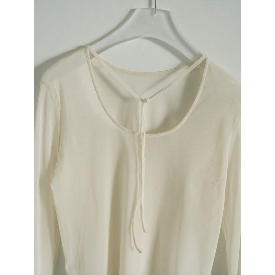 anuke＊トップス anuke（アンヌーク） 2way Sheer Tops 即日発送 : RAPTURE - 通販
