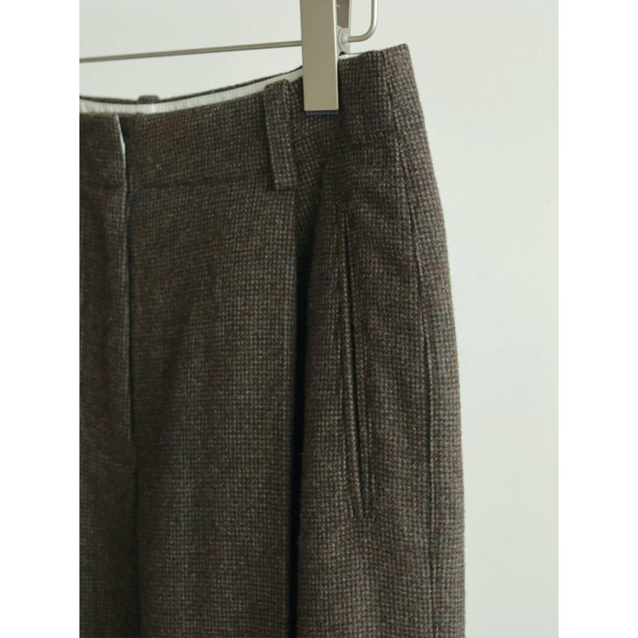 anuke（アンヌーク） 【SALE】アンヌーク 即日発送 Check Tuck Pants