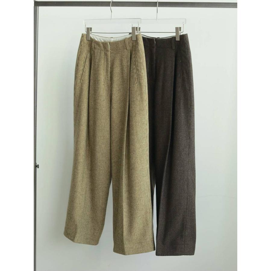 【anuke】 Check Tuck Pants セット販売　38 anuke（アンヌーク） 【SALE】アンヌーク 即日発送 Check Tuck Pants