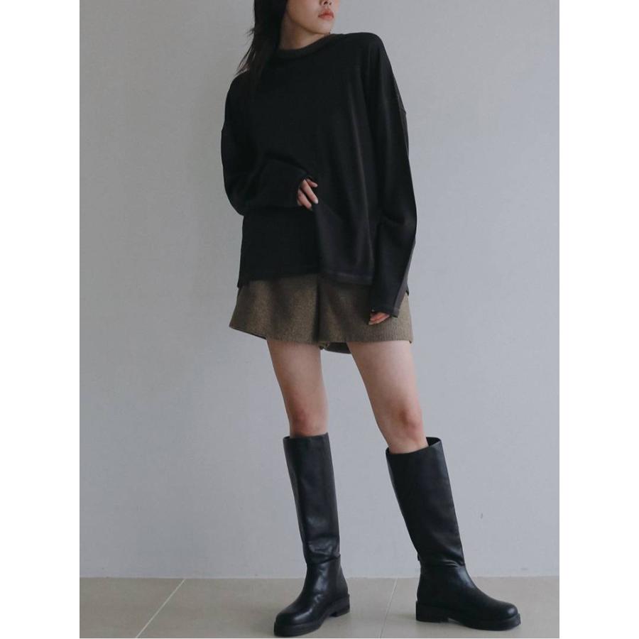 anuke（アンヌーク） 即日発送 Ecoleather Long Boots 62521007