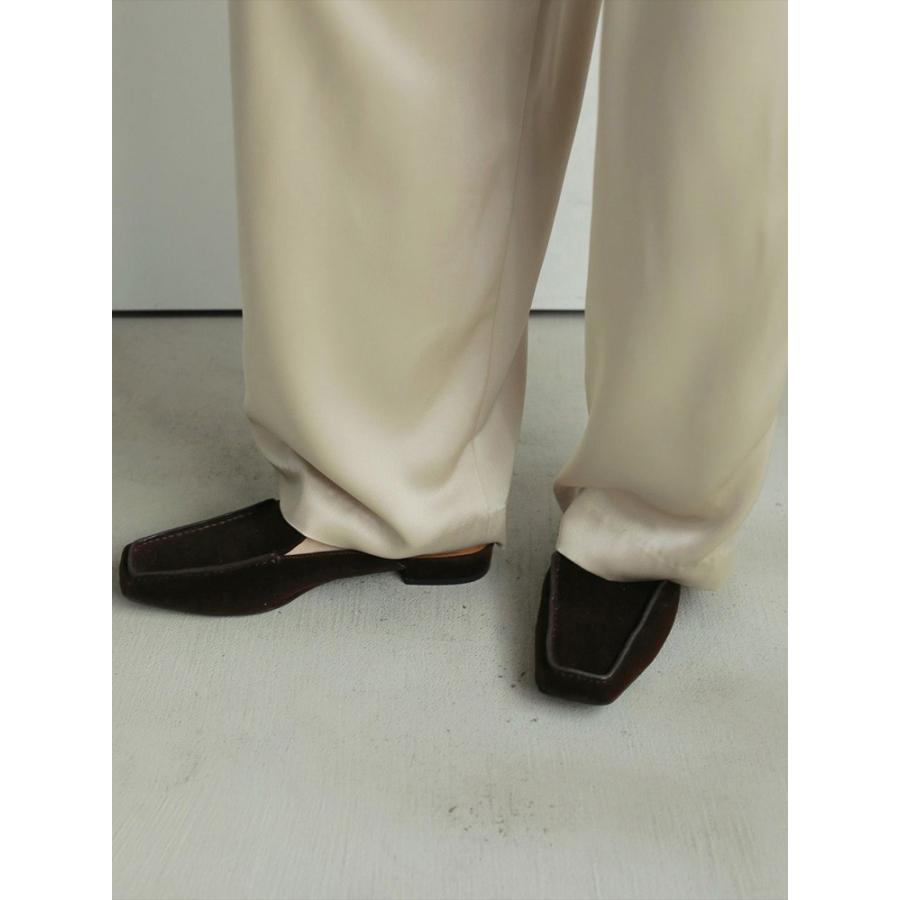 anuke（アンヌーク） 【SALE】アンヌーク 即日発送 Velour Slide Shoes