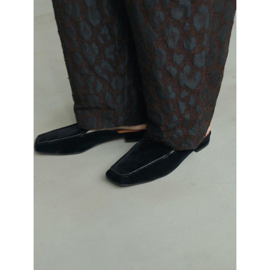 anuke（アンヌーク） 【SALE】アンヌーク 即日発送 Velour Slide Shoes