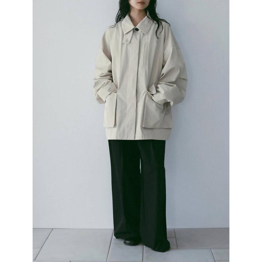 オーバーハーフコート　アンヌーク　！送料込み！ ànuke - オーバーハーフコート (ベージュ) Over Half Coat (Beige