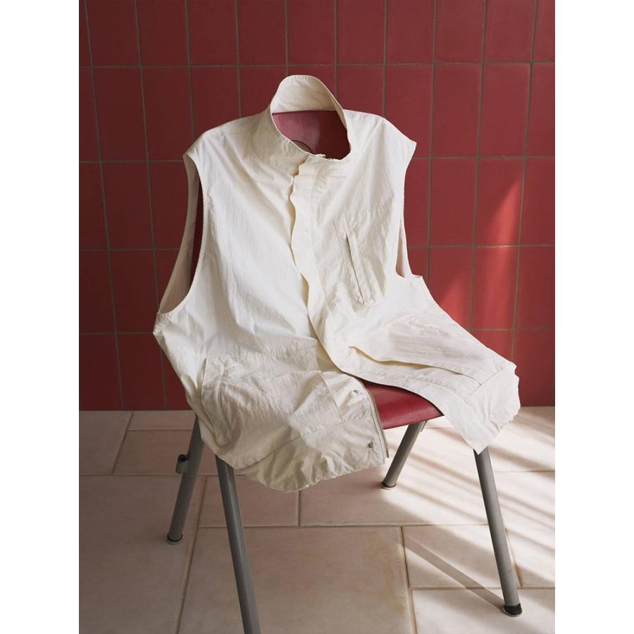 anuke（アンヌーク） 即日発送 Standcollar Pocket Vest 62610103
