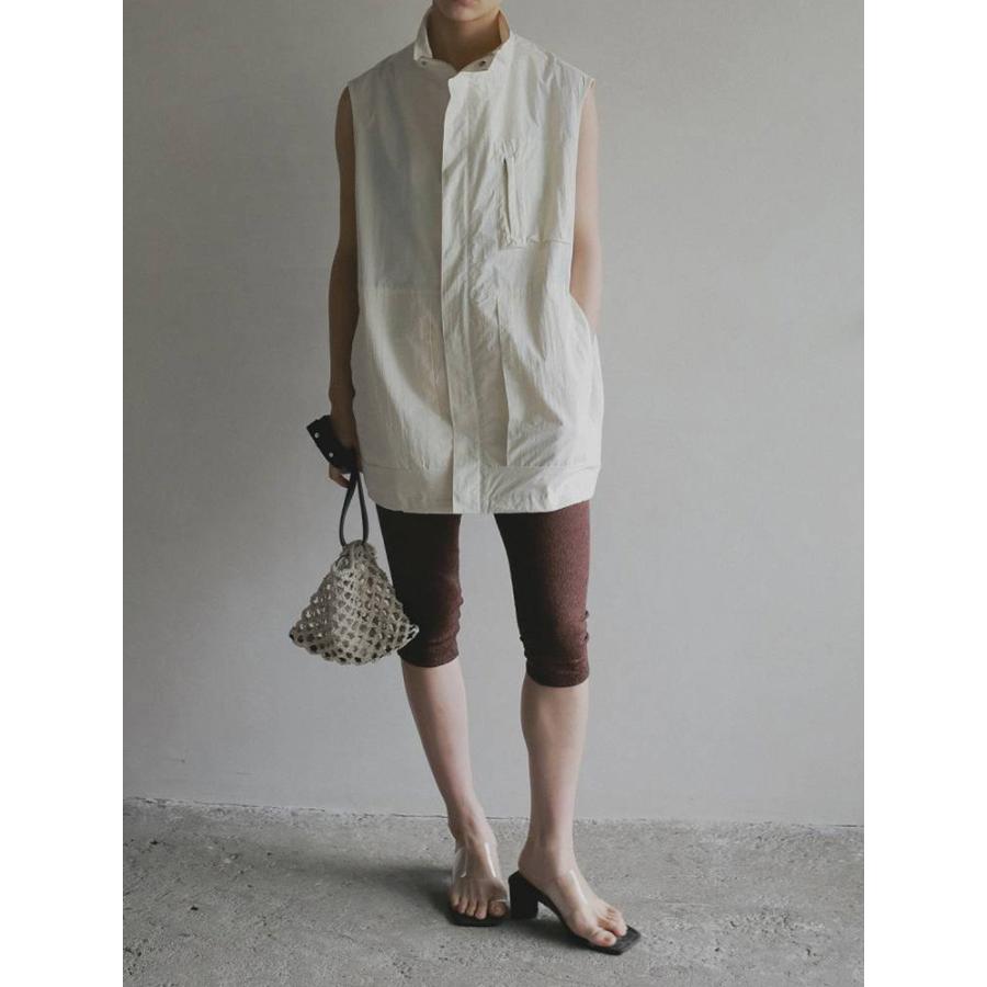 anuke（アンヌーク） 即日発送 Standcollar Pocket Vest 62610103
