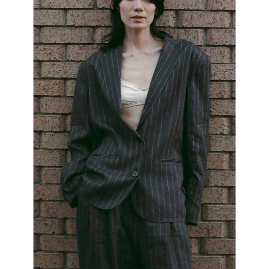 anuke（アンヌーク） 即日発送 Over Linen Jacket 62610104 オーバー