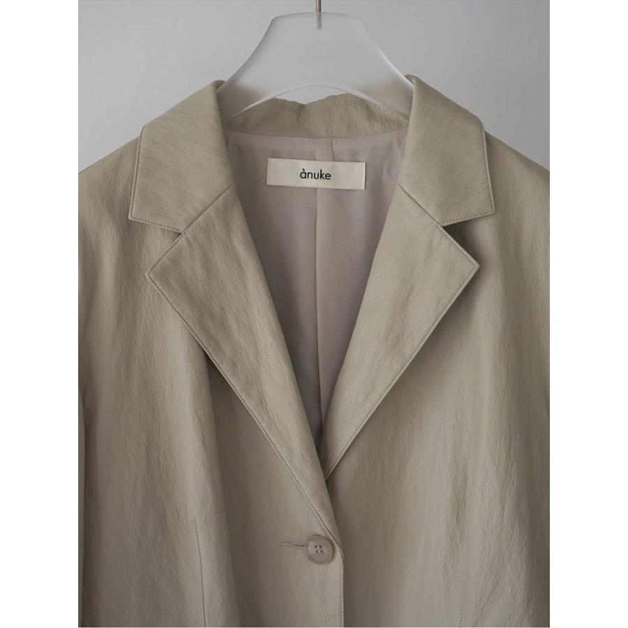 anuke（アンヌーク） 即日発送 Ecoleather Tailored Jacket 62610105