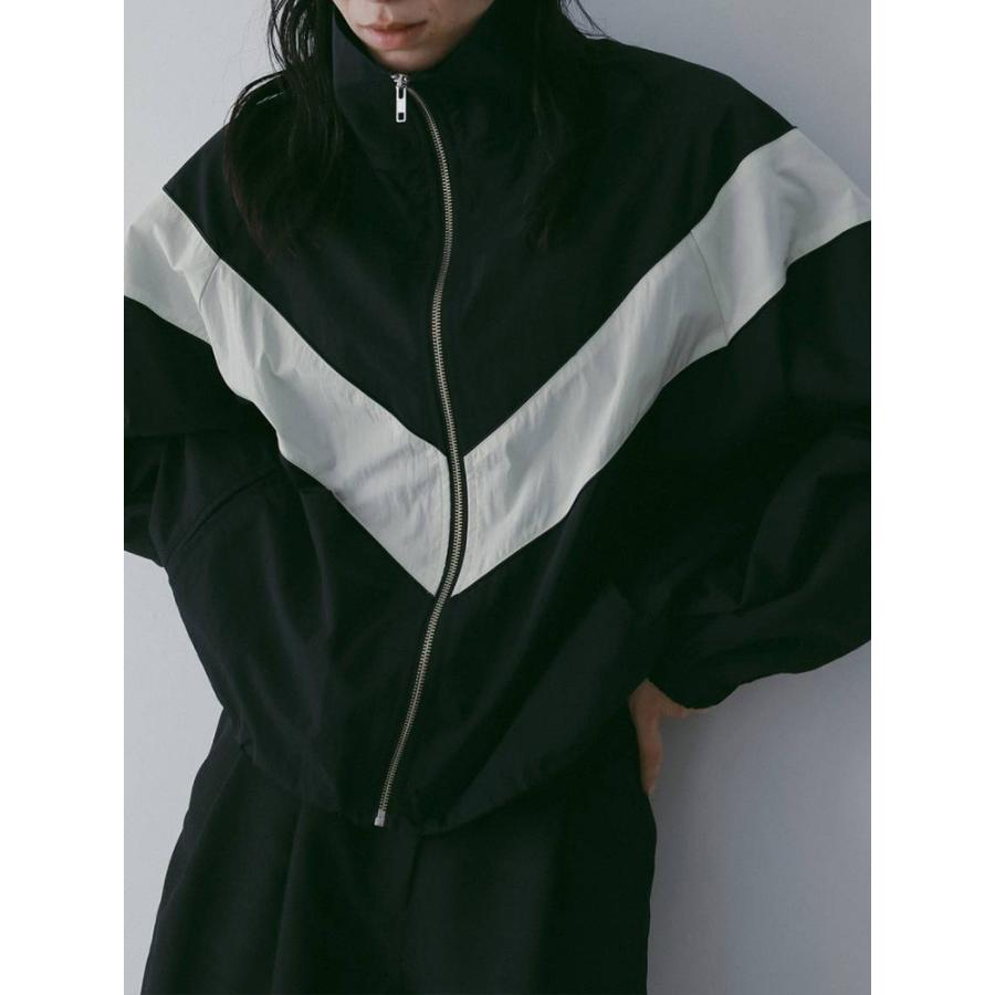 anuke Nylon Track Blouzon チャコールグレー anuke（アンヌーク） 即日発送 Nylon Track Blouzon 62610202 ナイロン
