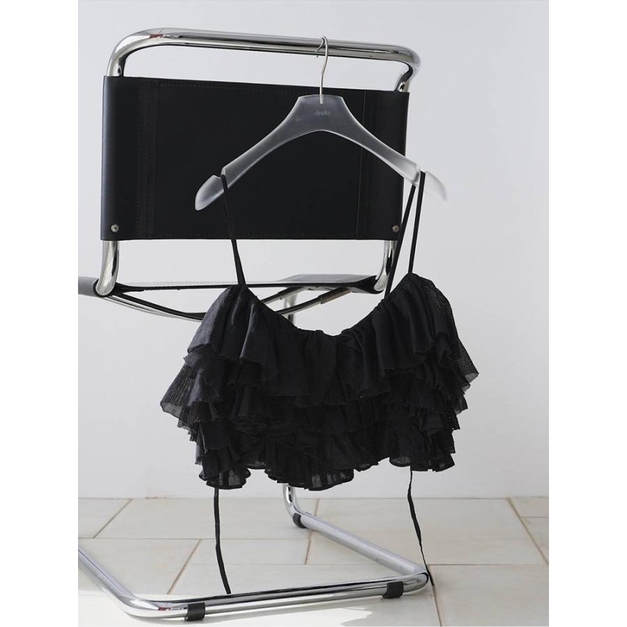 【新品未使用】anuke / Mesh Frill bustier 【完売】 anuke（アンヌーク） 即日発送 Mesh Frill Camisole 62610402 メッシュ