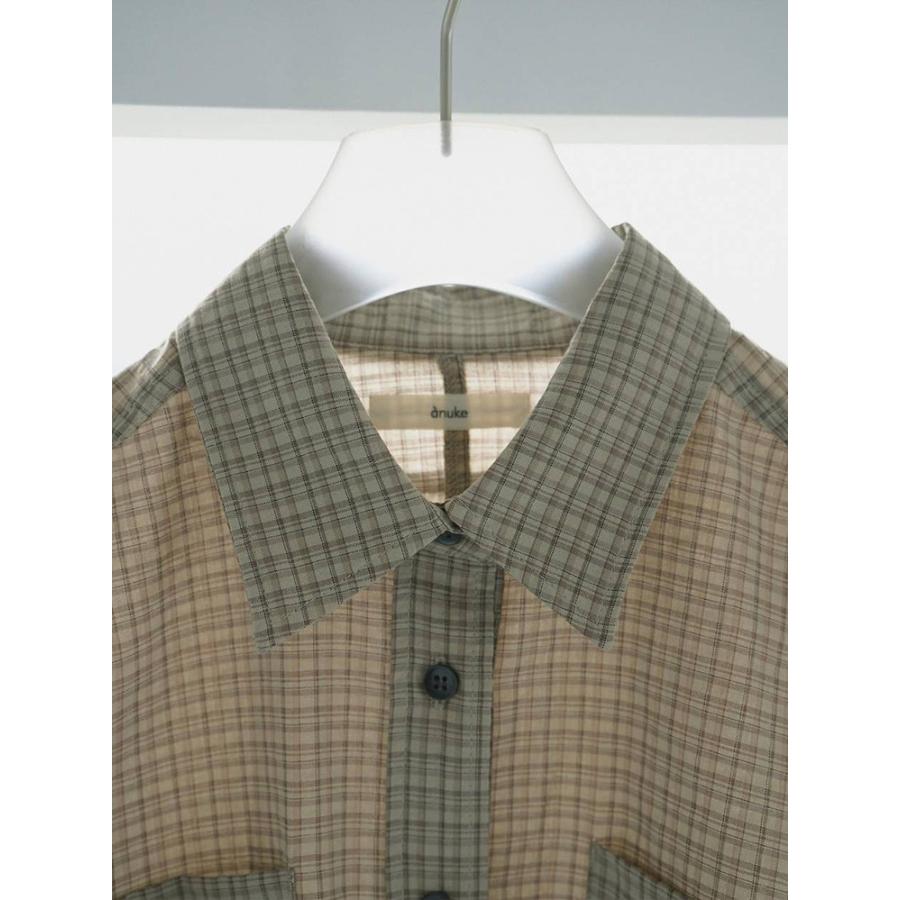 anuke（アンヌーク） 即日発送 Check Short Shirts 62610415 チェック