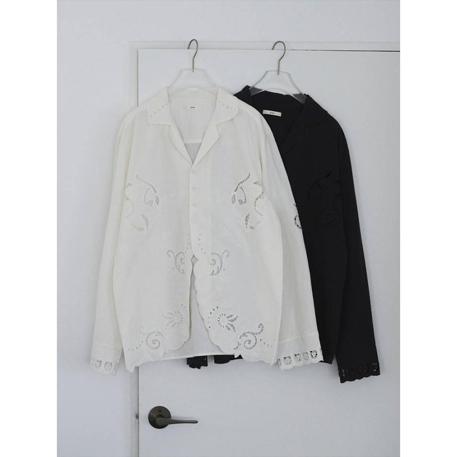 anuke（アンヌーク） 即日発送 Cutwork Opencollar Shirts 62610418