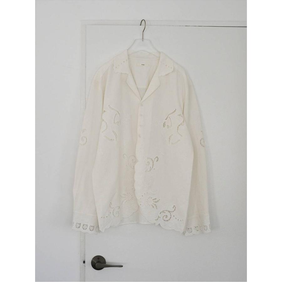 anuke（アンヌーク） 即日発送 Cutwork Opencollar Shirts 62610418