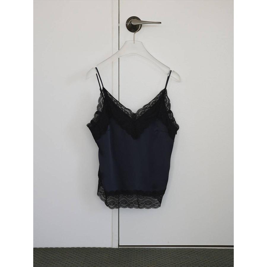 anuke（アンヌーク） 即日発送 Satin Lace Camisole 62610425 サテン