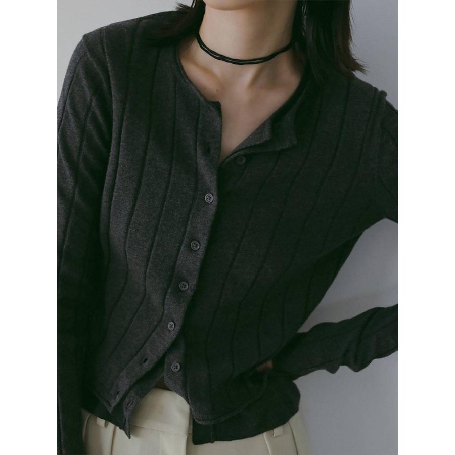 anuke アンヌーク　Cotton Layered Cardigan anuke（アンヌーク） 即日発送 Cotton Layered Cardigan 62610502