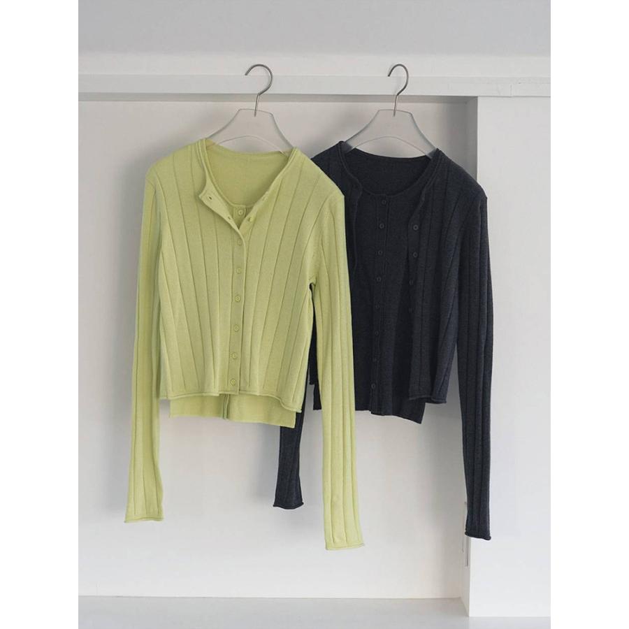 anuke（アンヌーク） 即日発送 Cotton Layered Cardigan 62610502