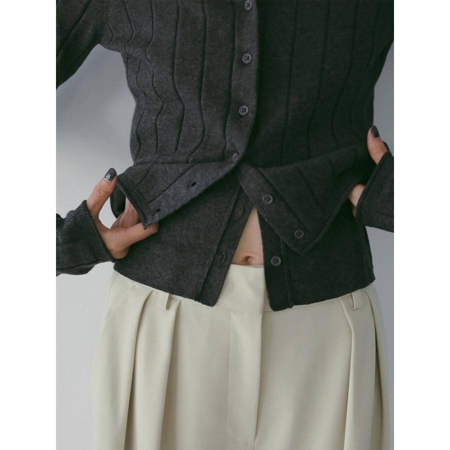 anuke（アンヌーク） 即日発送 Cotton Layered Cardigan 62610502