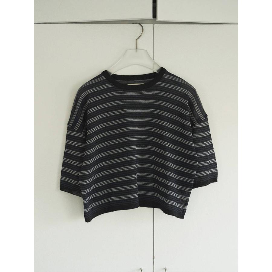 anuke（アンヌーク） 即日発送 Sheer Border Knit 62610503 シアー