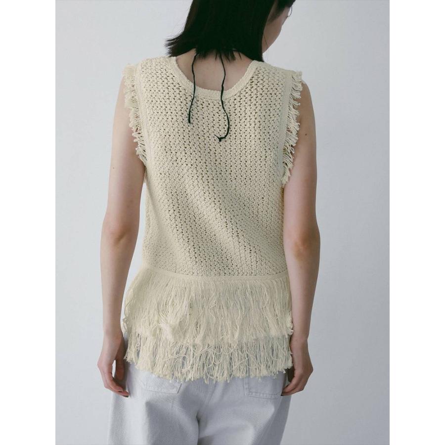 anuke（アンヌーク） 【SALE】アンヌーク 即日発送 Fringe Knit