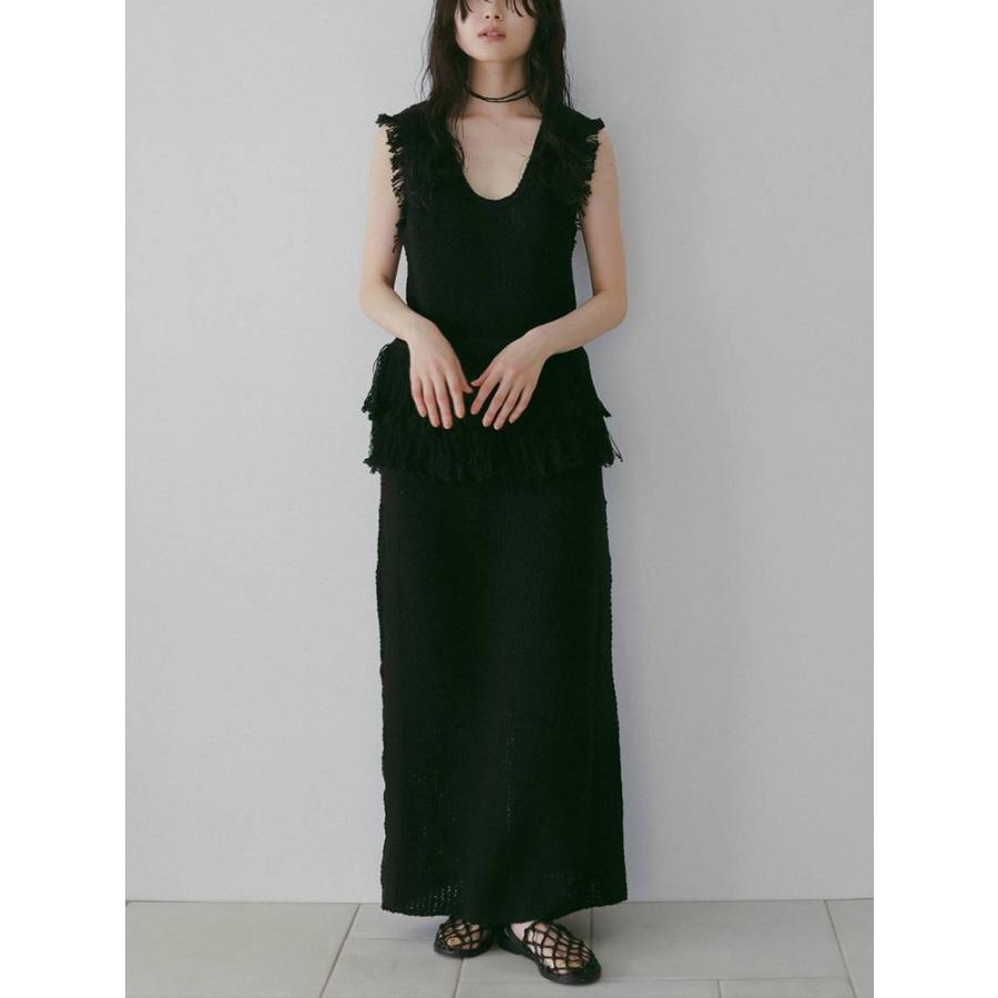 anuke（アンヌーク） 【SALE】アンヌーク 即日発送 Fringe Knit