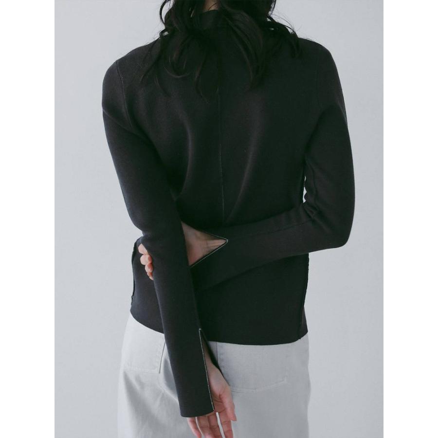 anuke（アンヌーク） 即日発送 Linking Knit Shirts 62610521