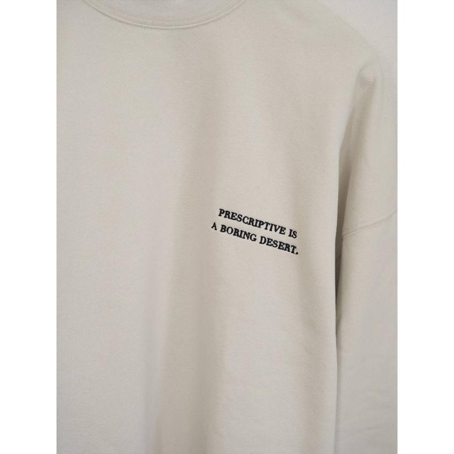 anuke（アンヌーク） 即日発送 Embroidery Logo Sweat 62610606 エン