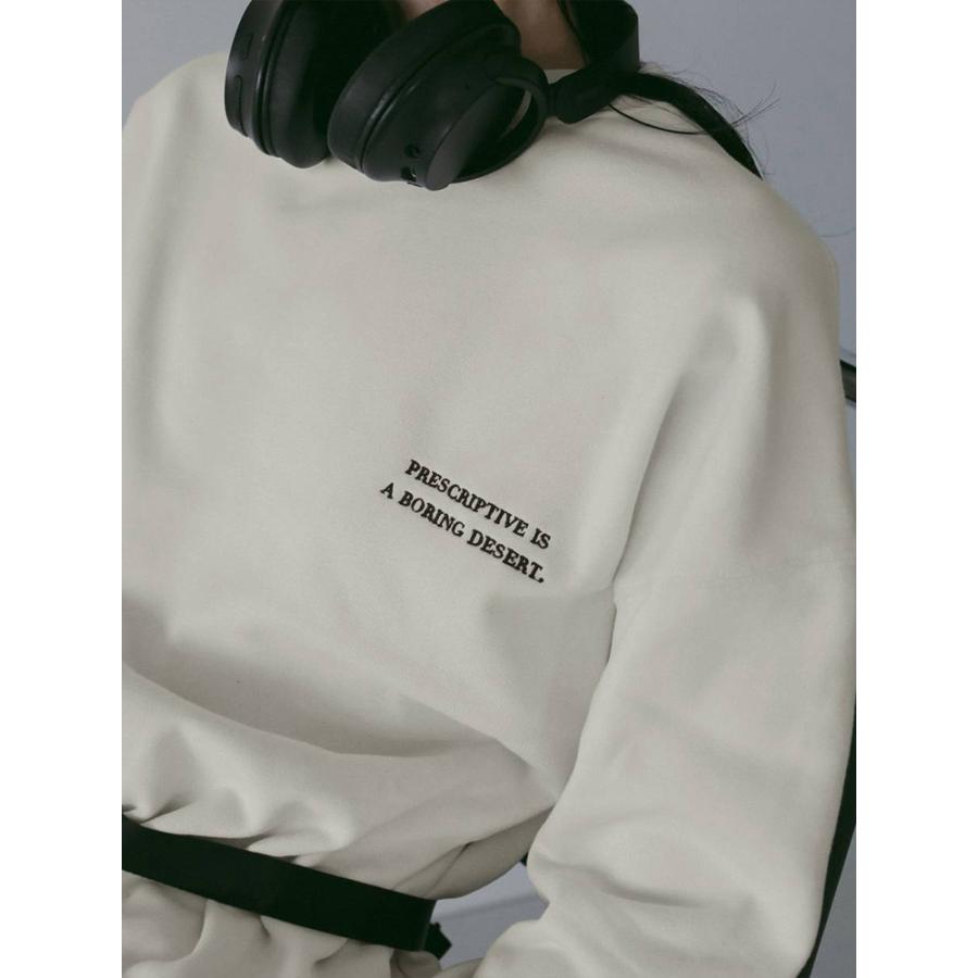 anuke（アンヌーク） 即日発送 Embroidery Logo Sweat 62610606 エン
